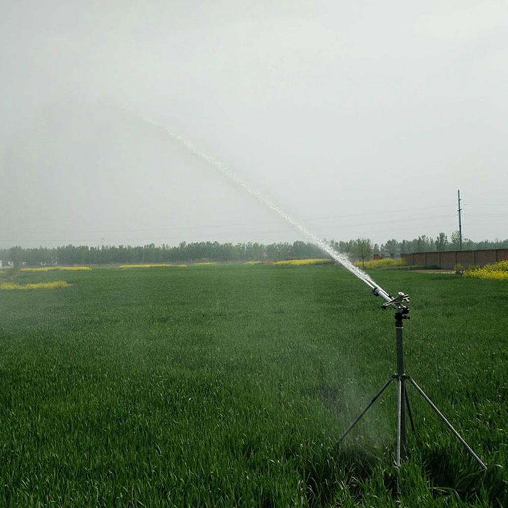 1.5" Female Thread Sprinkler Agriculture Irrigation System Long Shot Distance Sprinkler Farmland Orchard Greenhouse Park Lawn Watering Gun