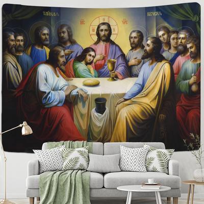 Jesus Christus Religion Wandteppich Hängen Glauben Mystic Retro Hippie Tapiz Kunst Psychedelic Hexerei Wohnheim Wohnkultur