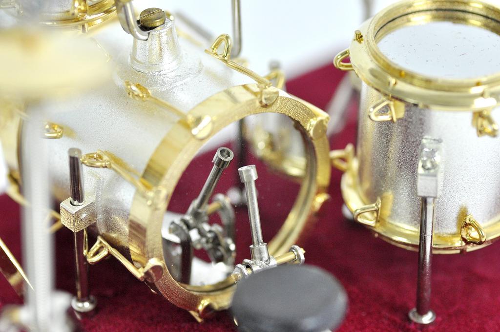 SUNRISE SOUND HOUSE Sunrise Sound House Miniature Musical Instrument Drum Set 1/18