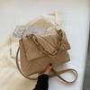Women Rhombus Shoulder Bag Luxury Chains Design Messenger Handbag Flap Small Square Bag