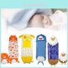 Lustiger und gemütlicher Cartoon-Kinderschlafsack mit Plüschtier-Kissen-Design für Kinder