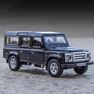 Land Rover Defender Geländewagen 5 Zoll Metall Auto Simulation Druckguss & Spielzeugfahrzeug RMZ Stadt 1:36 Geschenke aus Legierungsmodellen für Kinder