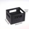 3D Printed Beer Crate Style Battery Storage Case No. 5 Aa No. 7 Aaa Battery Basket Stackable Batteries Storage Box Home Decor
