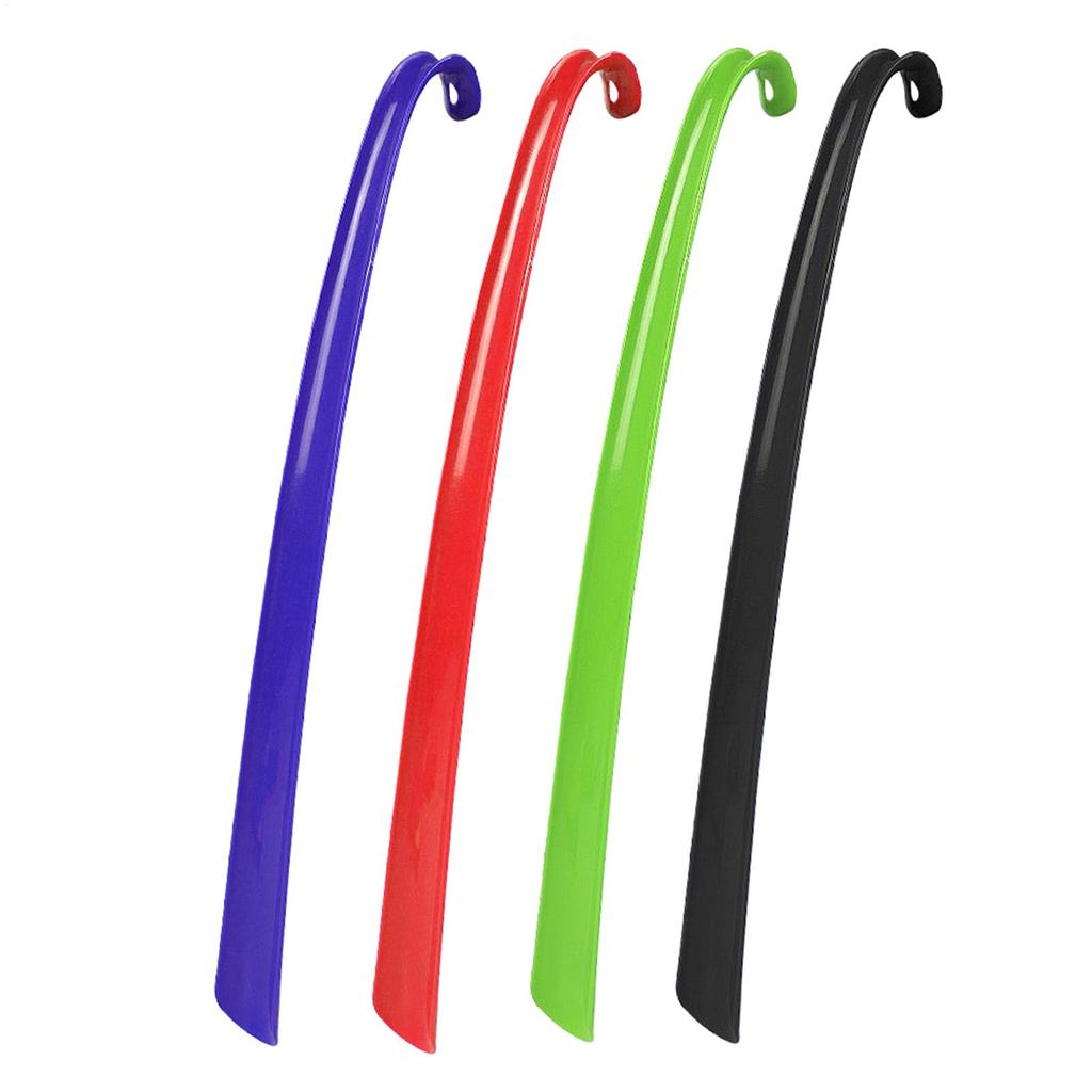 1pcs Shoe Horn Long Handled Easy Wear Helper Shoehorns 16.7in Extra Long Shoe Horn For Boots Flexible Shoe Lifter Dressing Stick