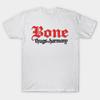 Herren Schwarzes T-Shirt mit Aufdruck Bone-Thugs-N-Harmony No-Cut Transferpapier Druck Baumwoll-T-Shirt