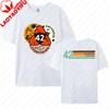 42 Life Universe Everything 2 Side Print TShirt Vintage Pyramid Hitchhikers Guide Galaxy Graphic T Shirts ShortSleeve Tees