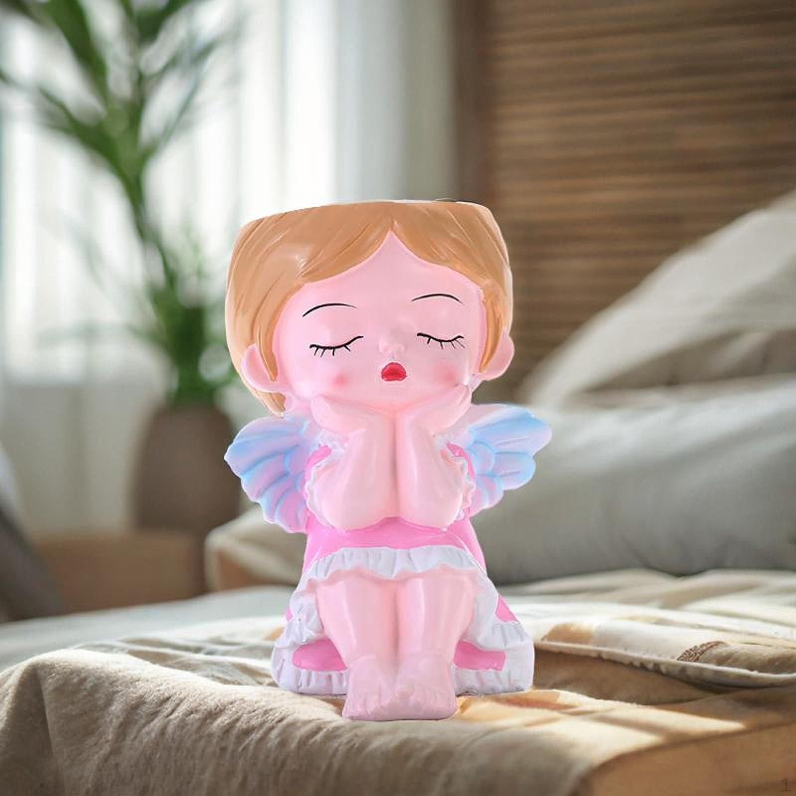 

Ангельский держатель цветочного горшка для стильного домашнего декора