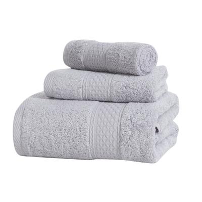3PCS Home Hotel Cotton Towel Hands Face Body Water Sweat Cleaning Drying Towel