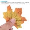 Artificial Leaves, 400/1100 Pcs Fall Maple Autumn Fake Leaf for Wedding Party Thanksgiving Halloween Decoration, Gold