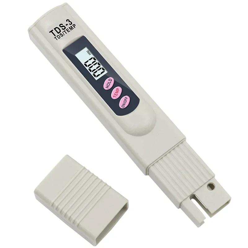 Portable Digital TDS Water Quality Tester - Drinking Water Analysis Meter Mineral Test Pen for Quality Assurance
