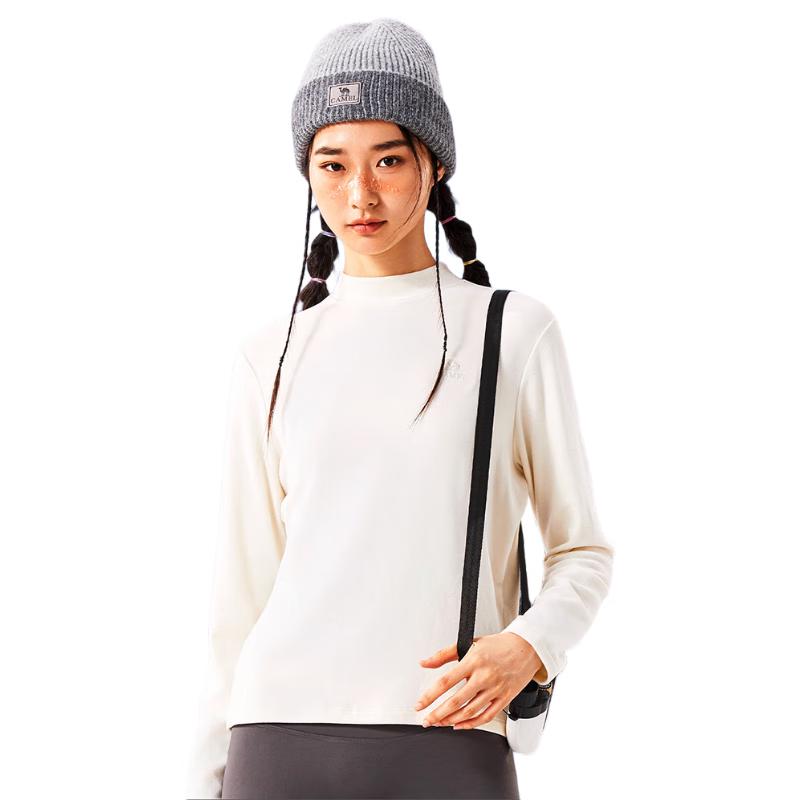 

Верблюжий термотоп с полувысоким воротником и длинным рукавом 3XL