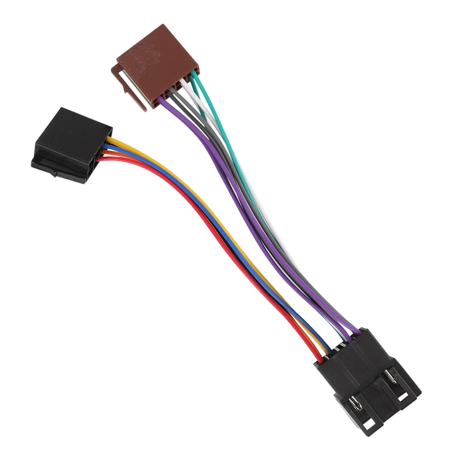 

Vibration Resistant ABS Car Audios Female Plug Connector for Various Sedan Models Easy Installation Adapter Cable 1