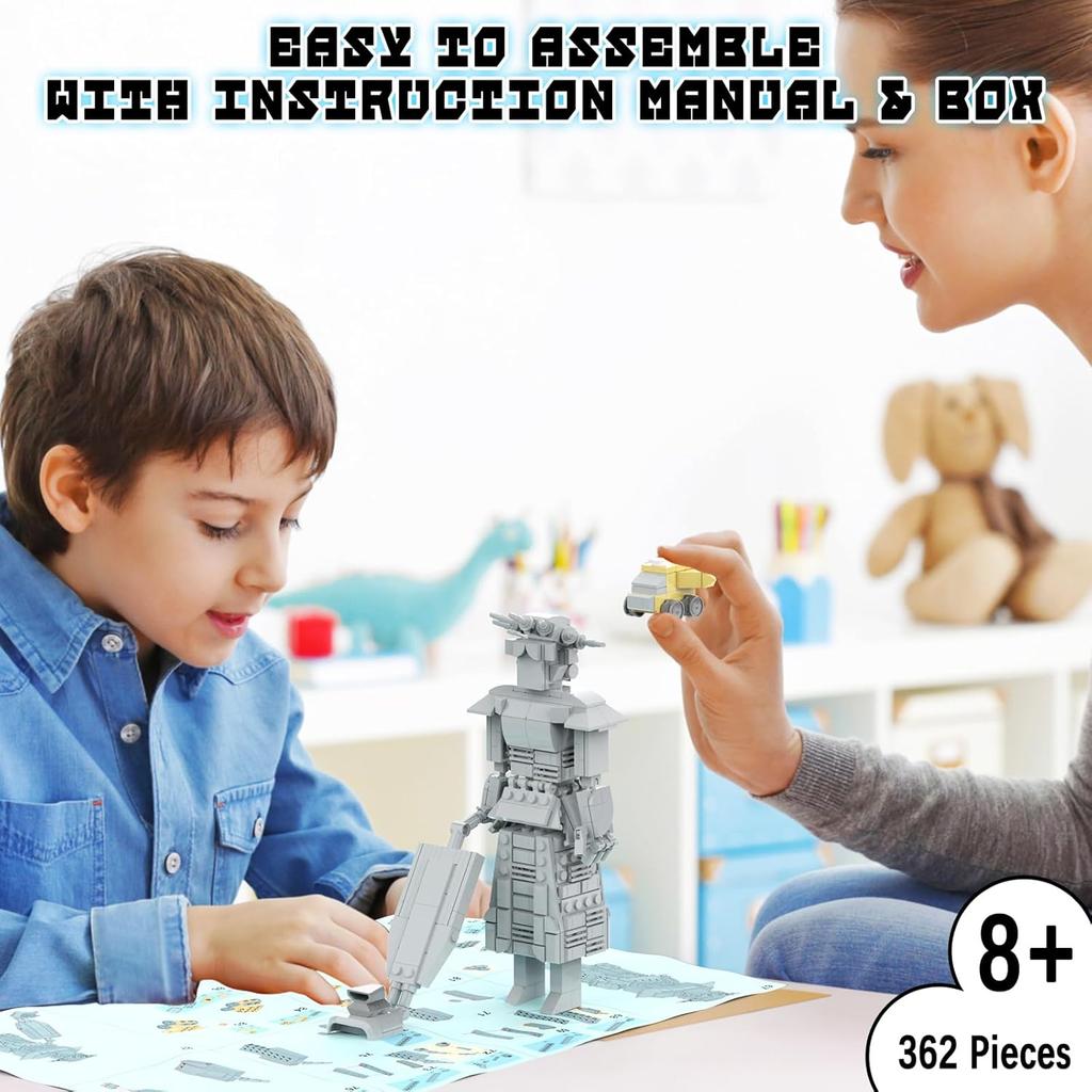 Space Mega Maid Roboter Bausteine Spielzeug Spaceballs Battle Mech Modell Spielzeugset Geschenk für Halloween Weihnachten 362 Teile