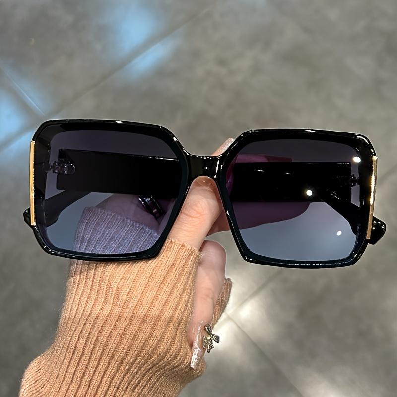 Extra Large Square Fashion Sunglasses for Men and Women Brand Gradient Color Glasses Summer Party