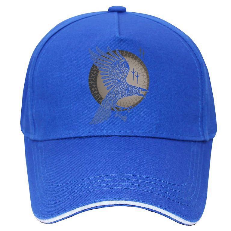 Pălărie cu corb pentru bărbați, pălării Swag, pentru șapcă unisex 3D, baseball, corb, vikingi, șapci pentru femei, șapcă hip hop, unisex