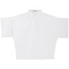Summer Oversize Shirt Men's Black White Casual Shirt Men Streetwear Korean Loose Short Sleeve Shirts Men's Pullover Shirt
