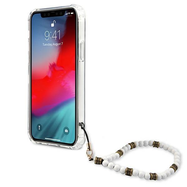 Guess Guhcp12Mkpswh Iphone 12/12 Pro 6,1 Transparent Hardcase White Pearl