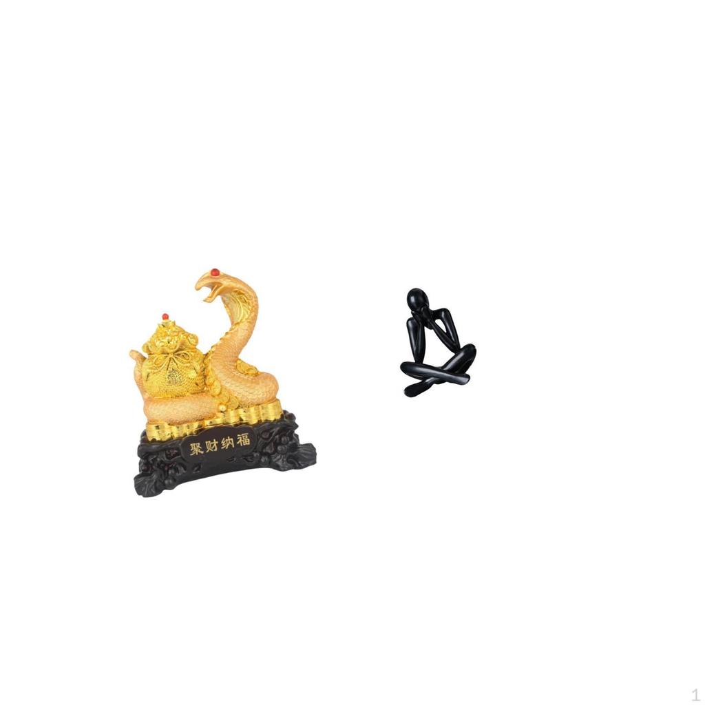 Abstract Figure Sculpture Animal Statue Cornucopia Collectible Art Crafts Chinese Year