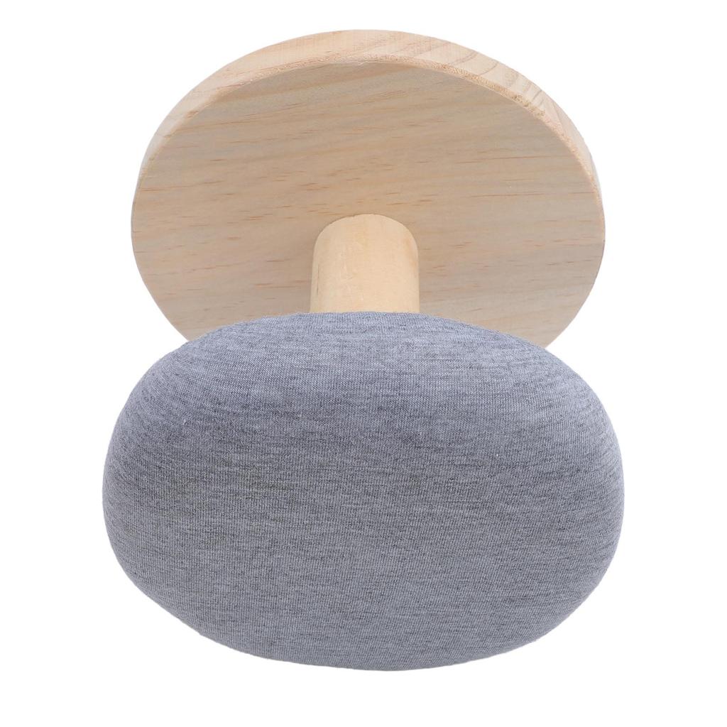 Ironing Board Stool Multifunctional Stable Solid Wood Small Round Ironing Board Stool for Home