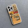 Vintage Sleepy Cat & Home Furnishings Artistic Silicone Phone Case For iPhone 16 15 14 Pro Max Plus 11 12 13 Pro Max XR X Covers