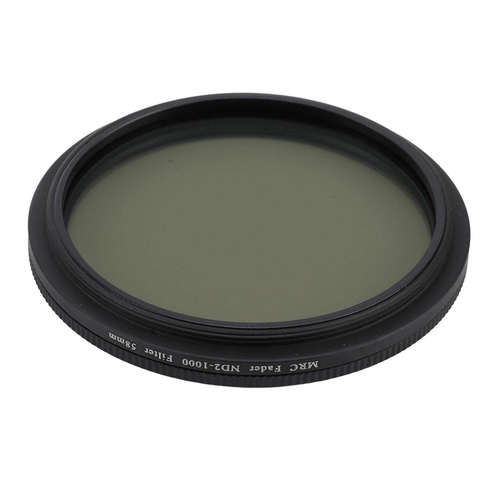 Lightdow Camera ND Filter ND2 to ND1000   Optical Glass Camera Filter Lens for Shooting Flowing Water