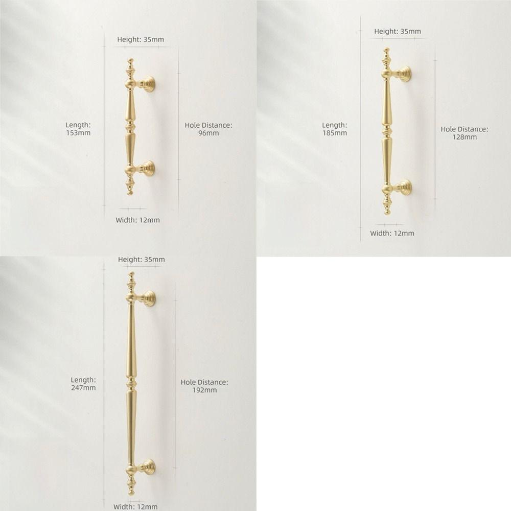 Zinc Alloy Wardrobe Pulls Vintage Drawer Pulls Durable Furniture Handles  for Furniture