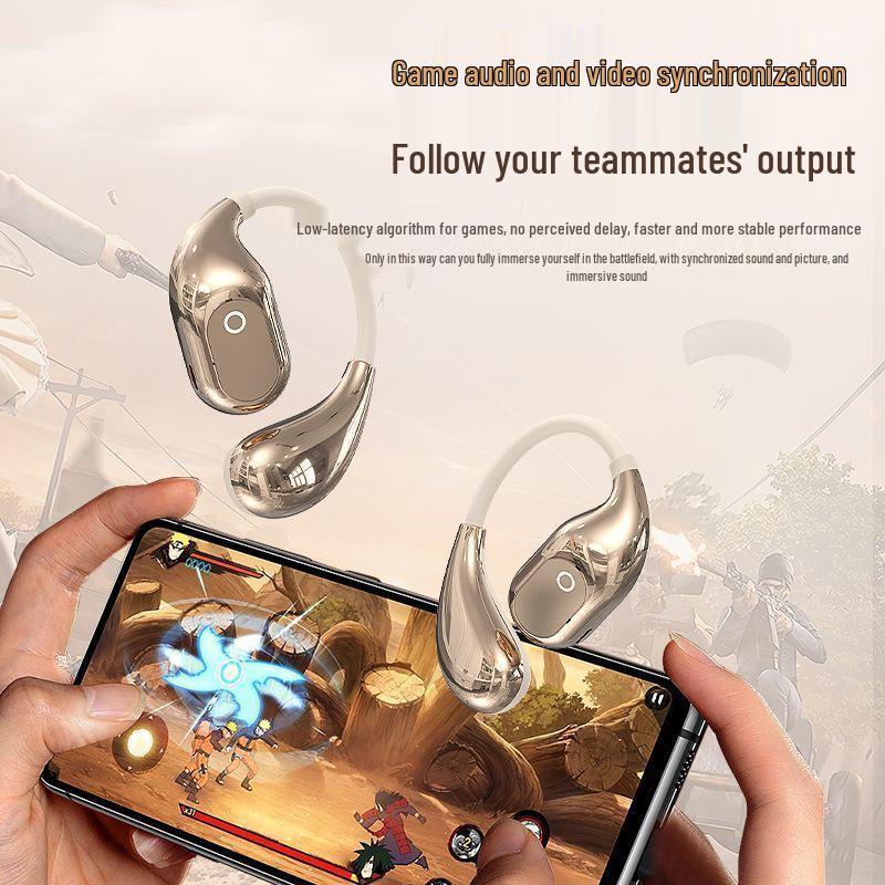 2025 OWS Ear-Hook Bluetooth Headphones - High Sound Quality, Long Battery Life, Open In-Ear Design