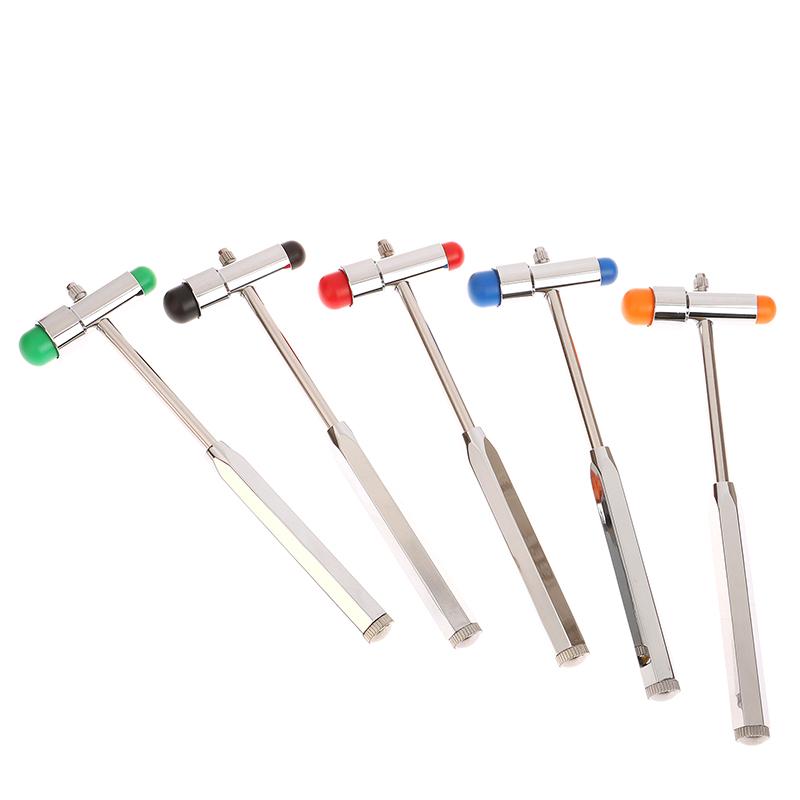 1 Stück Doppelkopf Neurologischer Massagehammer Multifunktionaler Perkussor Diagnostischer Reflex-Perkussionshammer Reflexhammer