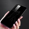 Simple Line Art Phone Case For Samsung Galaxy S22 Pro S21 S20 Ultra FE S10 Lite 5G S10E S9 S8 Plus Soft TPU Black Cover