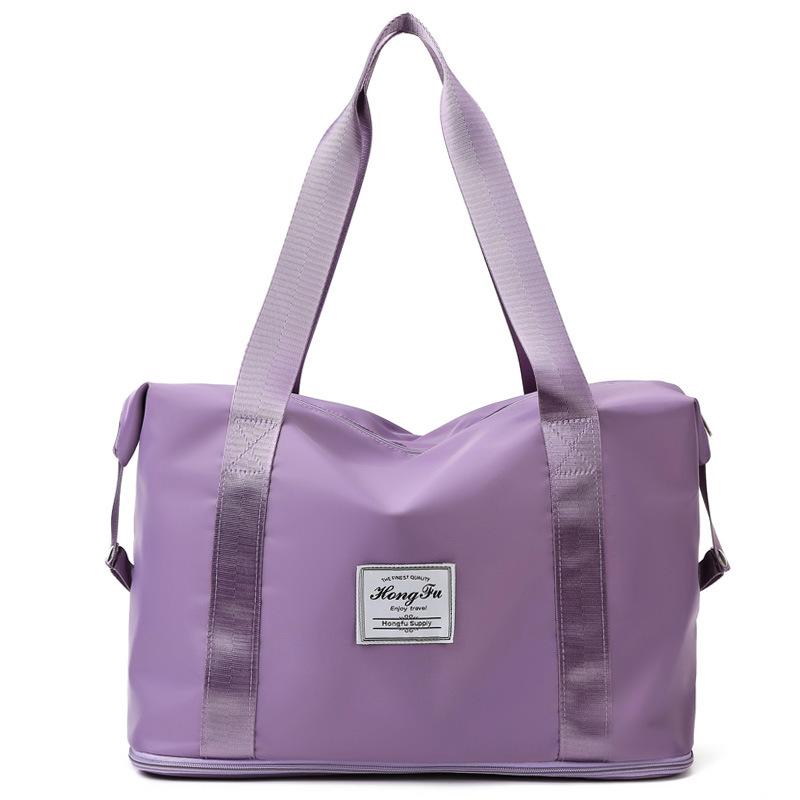 Short Distance Portable Travel Storage Bag for Women's Wet and Dry Separation Swimming Bag Yoga Fitness Bag One Shoulder Luggage Bag, Airplane Bag