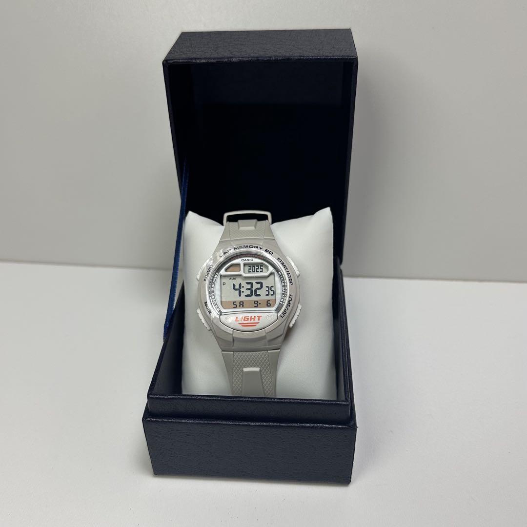 

[USED] CASIO Digital Watch W-734 White with Box