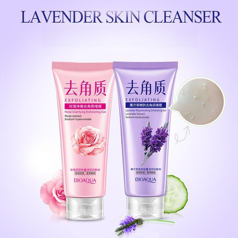 Cucumber Smooth Exfoliating Gel Deep Cleansing Exfoliator for Dead Skin Removal Brightening Skincare