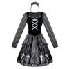 New Halloween Horror Nun Costume, Scary Thriller Vampire Trick Party Costume