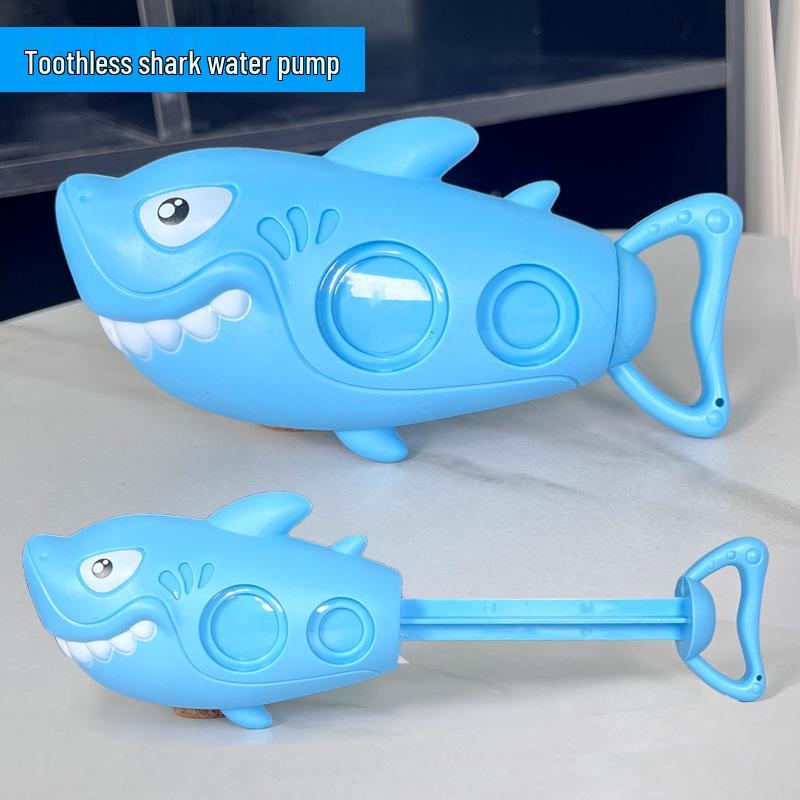 

Детский водяной пистолет в виде акулы, игрушка для игр на улице: Пистолет-помпа для пляжной битвы между родителем и ребенком