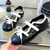 Fashion 2025 Spring and Summer New Inner Heightening Ballet Shoes Women's Flat Casual Sports Single Mary Jane Shoes