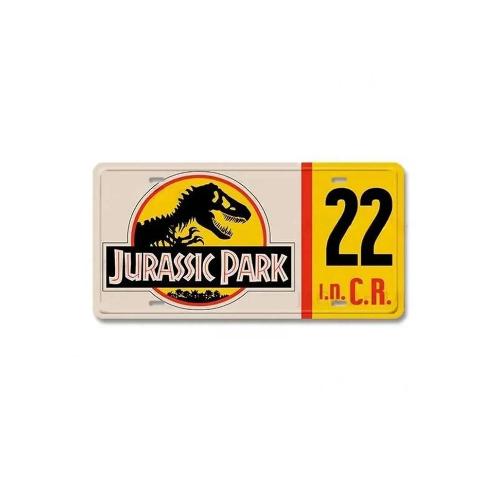 Vintage Jurassic Park Explorer Metal Signs Ideal for Garage Club Man Cave Bar Pub or Hotel Wall Decor for a Nostalgic Touch
