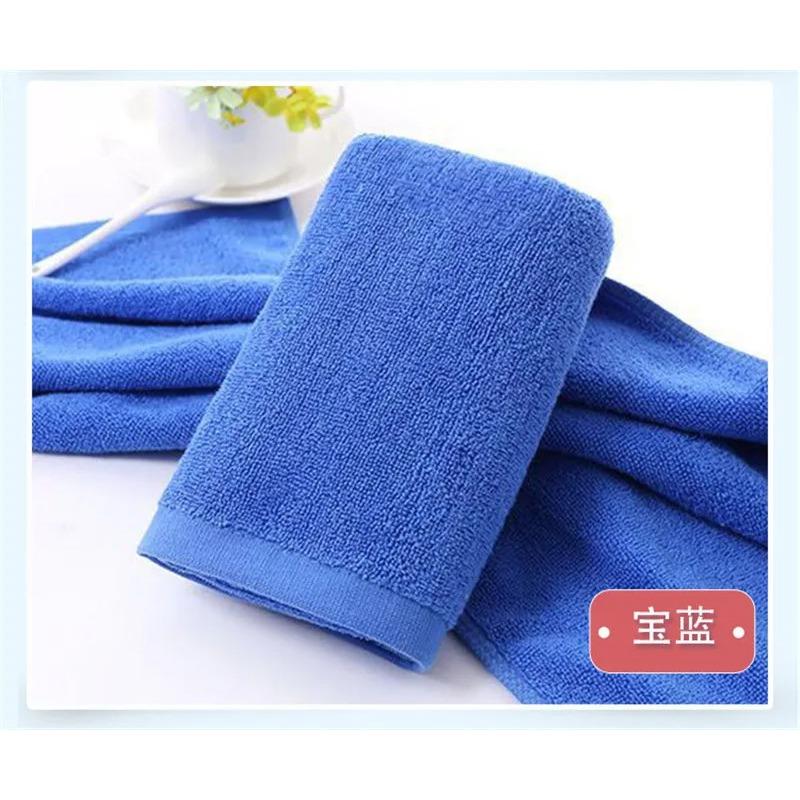 

Утолщенное хлопковое однотонное полотенце для отеля Антибактериальное полотенце для лица для моксотерапии, огненной терапии, массажа ног Впитывающие банные полотенца