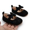 Baby Mädchen Baumwolle Schuhe Retro Floral Bowknot Design Frühling Herbst Kleinkinder Prewalkers Schuhe Kleinkind Erste Wanderer
