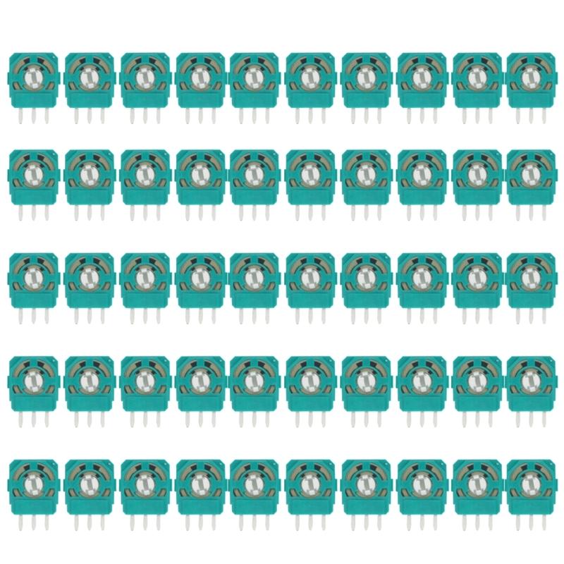 50 шт. Игровой потенциометр для PS5 Набор игровых потенциометров Ремонт игрового контроллера Игровые запасные части