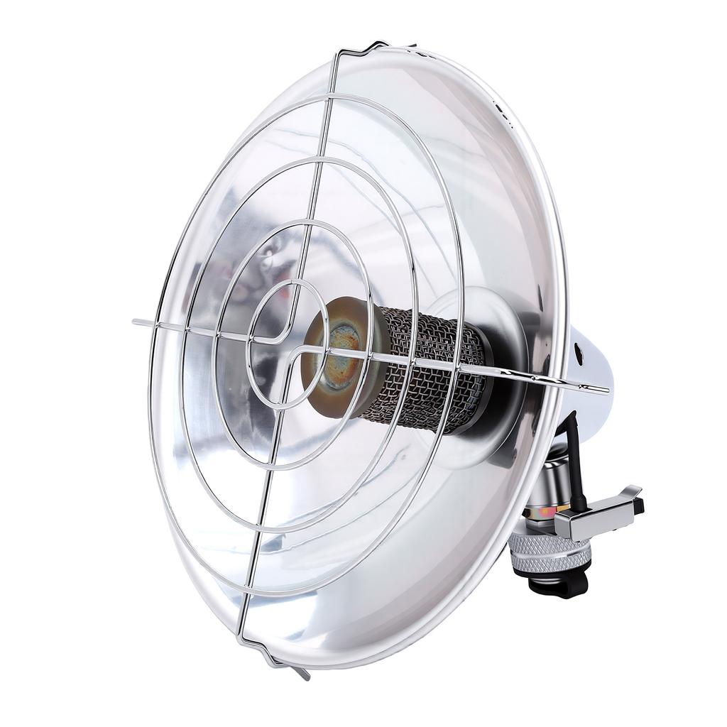 Camping Heater Dual Fuel Emergency Blanket Reflector Extreme Cold Resilience Tent Heater Ice Fishing Heater For Winter