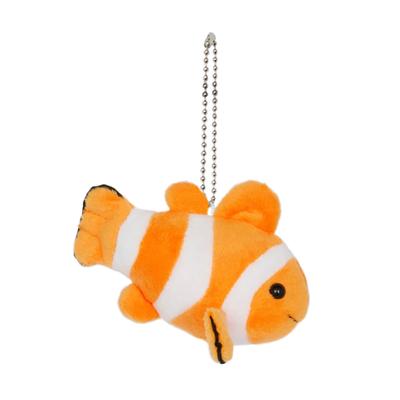 [Aqua] Plüschtier Meeres-Überall-Freunde Schlüsselanhänger Clownfisch 00080083