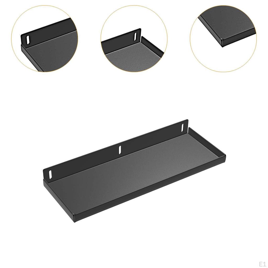 Utility Tool Holder Organizer Rack Wall Mounted Sturdy Shelf for Nails Small