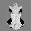 Game Costume Cosplay Miracle Nikki World Tour Black and White Chocolate Maid Outfit Lolita Princess Dress