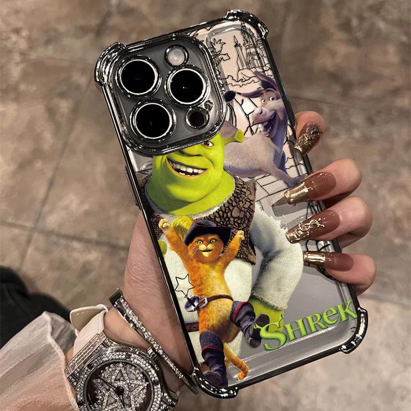 Funny Movie Shreks Phone Case For Xiaomi Redmi A7 15 A3 15C 14C K50 A1 Note 15 14 13 12 12s Pro Plus 4G 5G Anti Fall Airbag