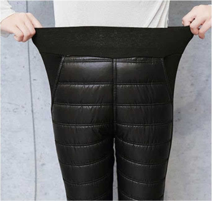 Emptio Gepolsterte Leggings mit elastischem, eng anliegendem und warmem Sitz für den Außenbereich Bietet und bequem Perfekt für und den Alltag Verfügt über elastisch und ein Perfekt