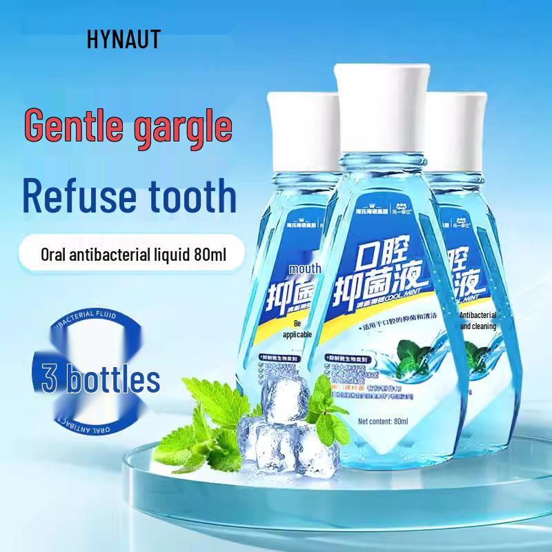 Hais Haina Refreshing Mint Antibacterial Mouthwash for Fresh Breath