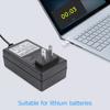 21V DC 2A Battery Charger Intelligent Lithium Li-on Power Adapter EU US Plug 5.5mm x 2.1mm Accessories for Home
