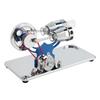 Stirling Engine Motor Model Aluminium Alloy Hot Air Educational Toy Electricity Generator with LED