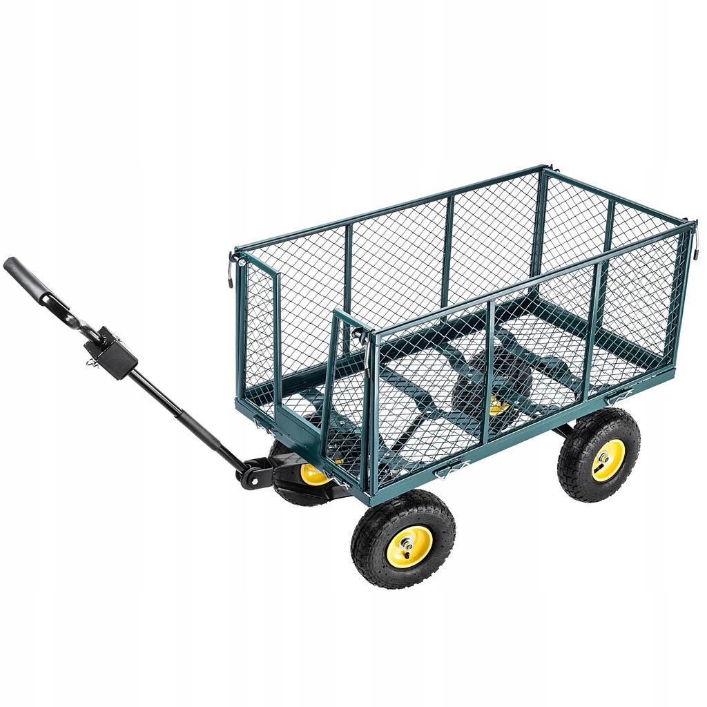 KADAX Wózek Ogrodowy Transportowy Przyczepka 450kg