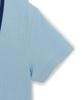 Emelbi Women'S Basic Square Neck Slim Fit Short Sleeve T-Shirt La (Mg. Blue)